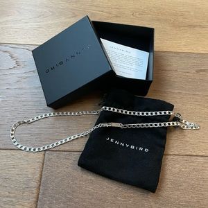 Jenny Bird silver plated Walter Chain 22”